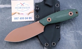 Нож Trivisa Aubergine-GM Rose Gold Blade