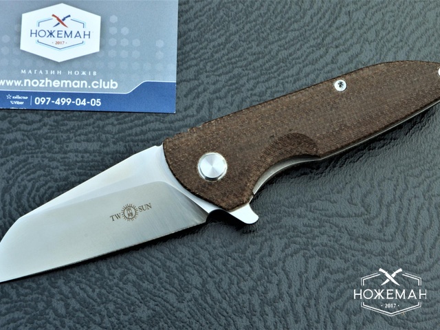 Нож TwoSun TS85 Tank Micarta