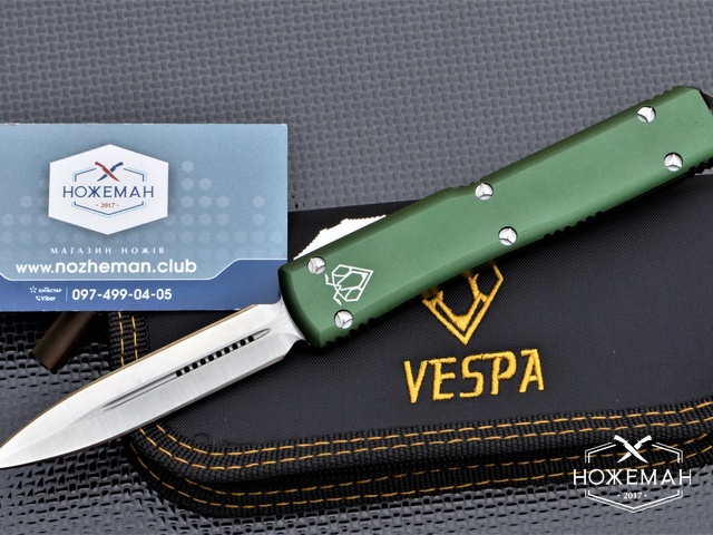 Нож Vespa Ultratech D/E OTF Automatic Knife OD Green CC