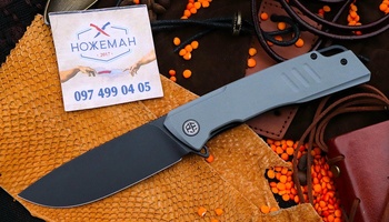 Petrified Fish PFB02 Loco Blue G10 Blackwash