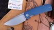 Petrified Fish PFP01 Beluga Blue Micarta