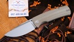 Petrified Fish PFP01 Beluga Khaki Micarta