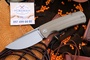 Petrified Fish PFP01 Beluga Khaki Micarta