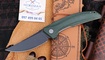 Petrified Fish PFP05 Deepsea Green Micarta