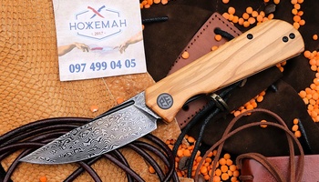 Petrified Fish PFP07 Viking Damascus