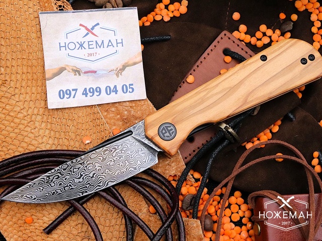 Petrified Fish PFP07 Viking Damascus