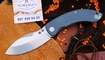 Petrified Fish Zonda Gray Blue G10