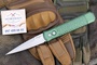 Pro-Tech Godfather Green Jigged Aluminum