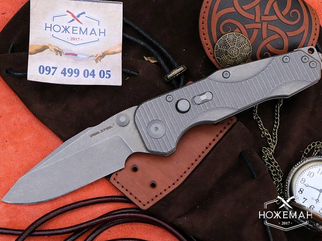 RealSteel Evolution Droppoint Titanium