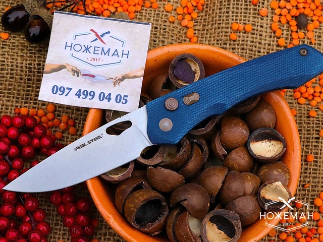 RealSteel Griffin Pro Denim Micarta