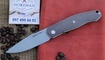 RealSteel Serenity Front Flipper Natural Micarta