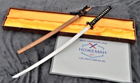 Самурайский меч из дамасской стали Муракумо