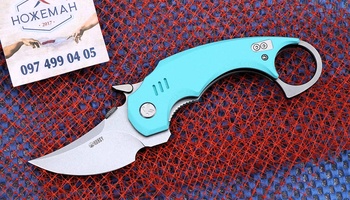Складной керамбит Kubey Jaw Pikal Tiffany G-10 KU440B