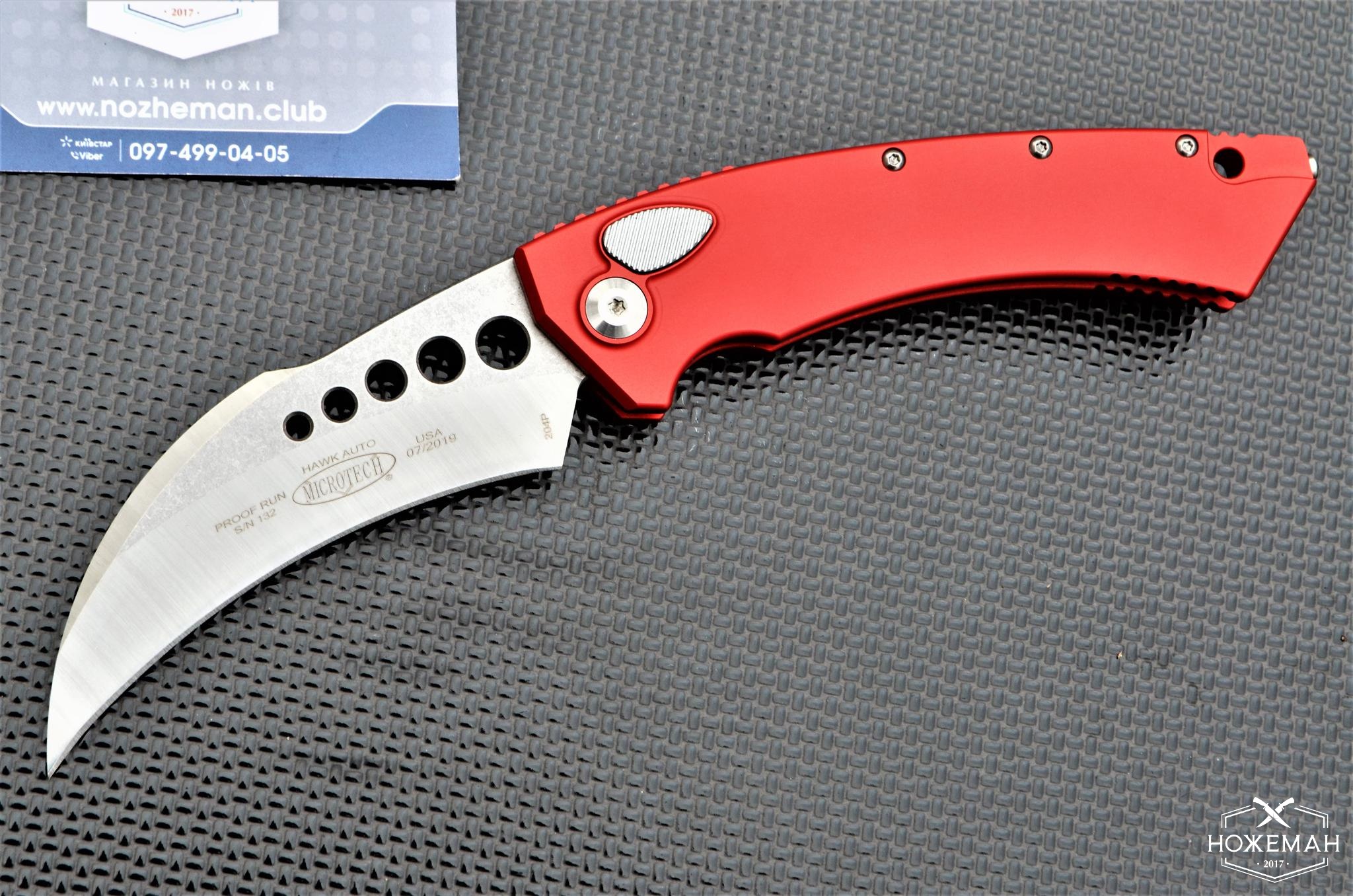 Складной керамбит Microtech Custom Hawk купить | Магазин ножей Nozheman ...