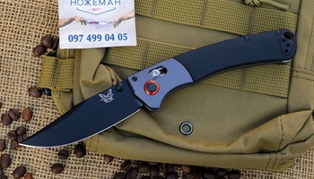 Складной нож Benchmade Crooked River Black G10
