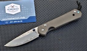 Складной нож Chris Reeve Small Sebenza 21 Damascus