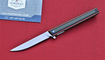 Складной нож Fisherman Slim mini G10 Flipper TC027 Ti-clip