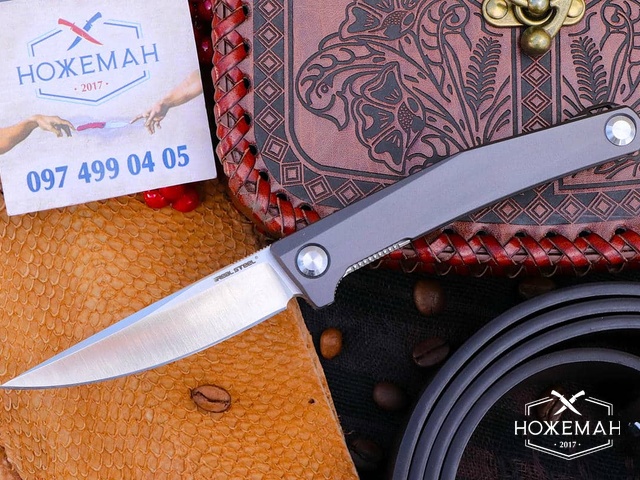 Складной нож RealSteel Teres Grey
