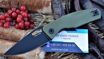 Складной нож RealSteel Terra Olive Green