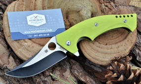 Складной нож Spyderco Mamba C196 Зеленый