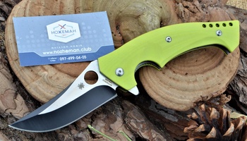 Складной нож Spyderco Mamba C196 Зеленый