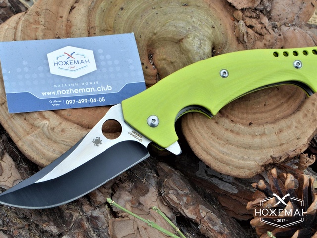Купить Складной нож Spyderco Mamba C196 Зеленый в Украине