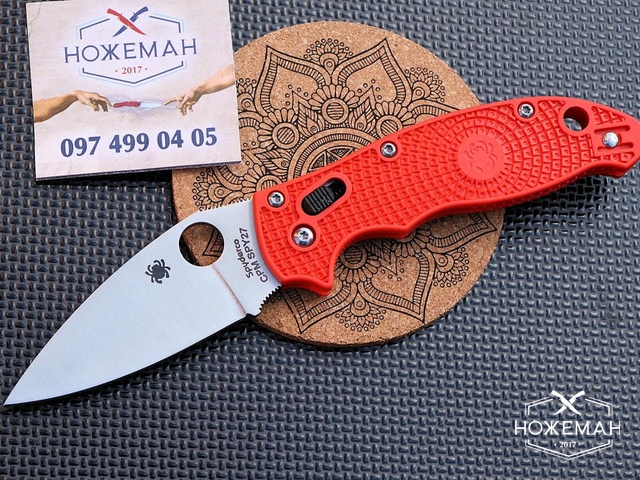 Складной нож Spyderco Manix 2 C101 Red