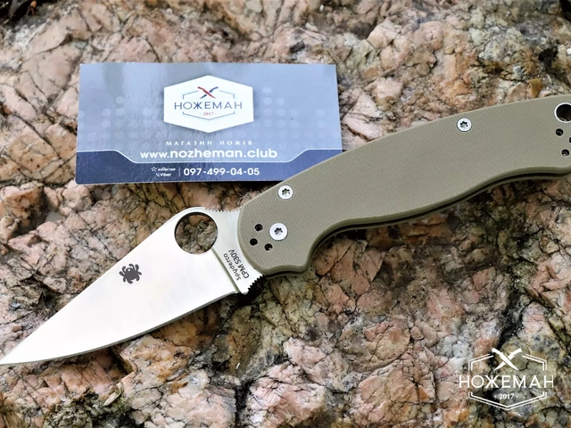 Складной нож Spyderco ParaMilitary 2 C81 Desert