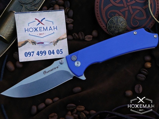Складной нож TunaFire T0032 Blue