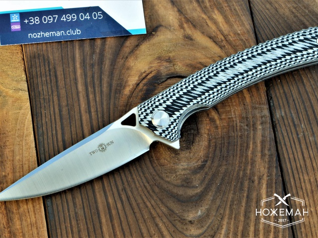 Складной нож TwoSun Ts81-G10-Black