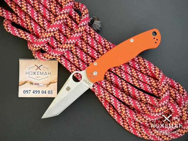Spyderco Paramilitary 2 Orange Tanto