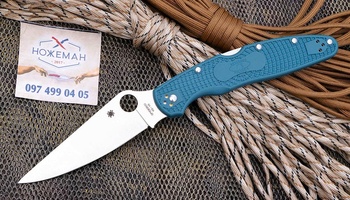 Spyderco Police 4 Lightweight Blue FRN C07FP4