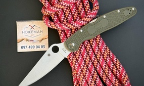 Spyderco Police 4 Lightweight Green FRN