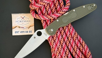 Spyderco Police 4 Lightweight Green FRN