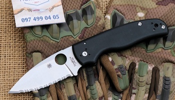 Spyderco Shaman C229GS Full Serrated