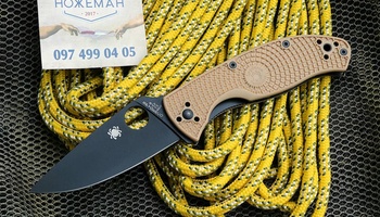 Spyderco Tenacious C122 Lightweight Tan FRN