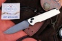 SRM Knives Terrier 258L-GT2 White G10