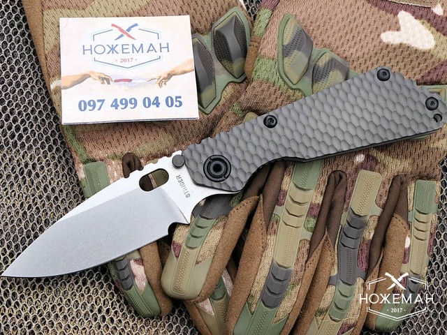 Strider Knives SnG Gunner Grip Titanium