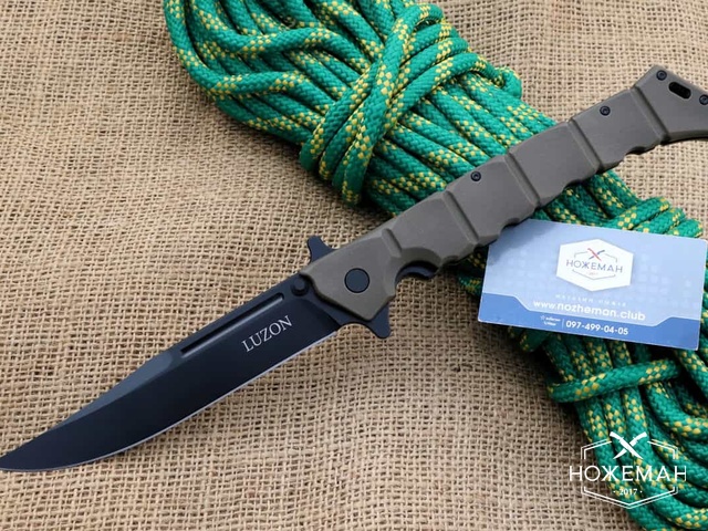 Тактический нож Cold Steel Large Luzon Green GFN