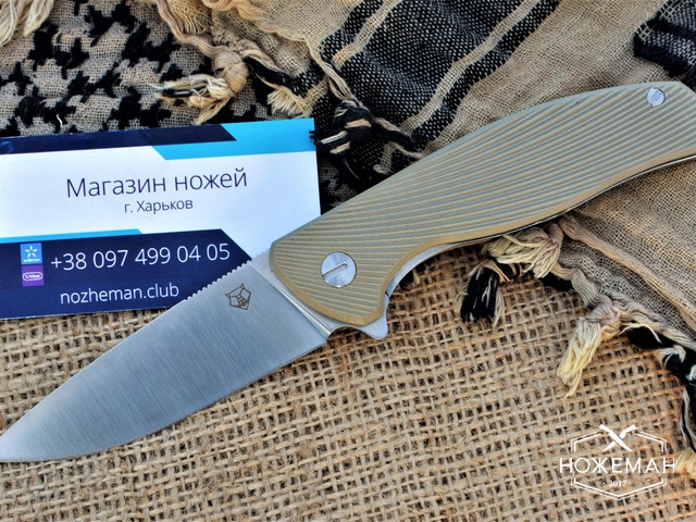 Нож Широгоров Флиппер F3 Cronidur 30 EVO