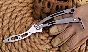 Тренировочный нож бабочка Spyderco Szabofly