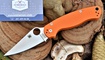 Складной нож Spyderco Paramilitary 2 C81 Orange Уценка