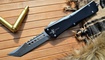Выкидной нож Microtech Combat Troodon Hellhound Tanto