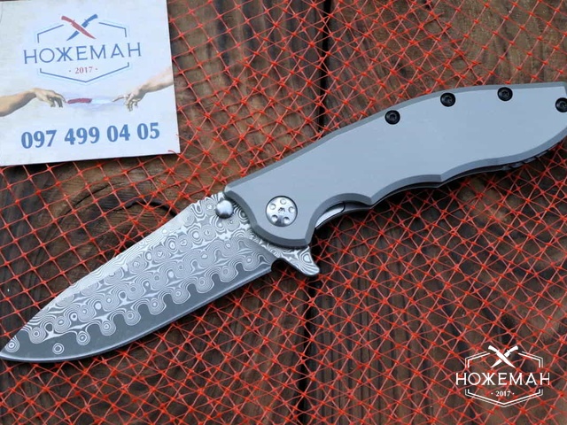 Zero Tolerance Hinderer 0562 Damascus